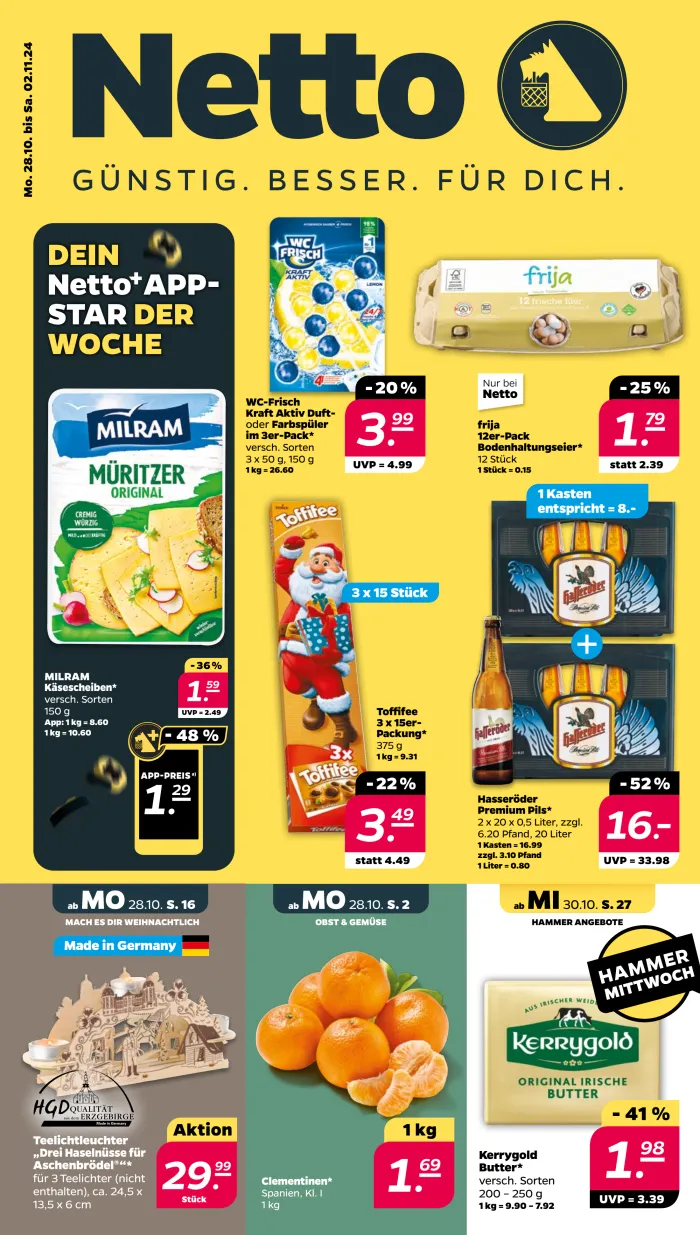 NETTO Prospekt Ab 28.10.2024 Montag 1 seite