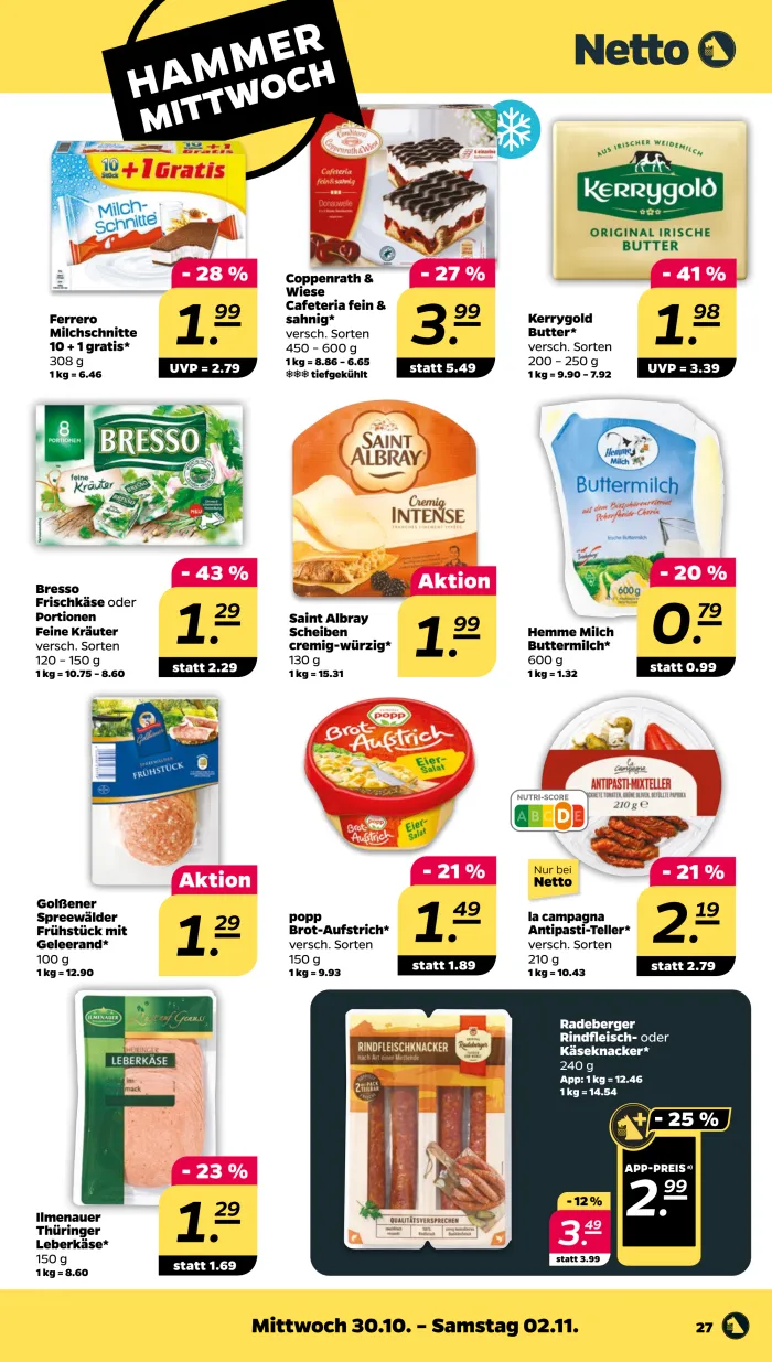 NETTO Prospekt Ab 28.10.2024 Montag 27 seite