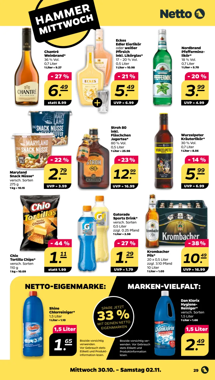 NETTO Prospekt Ab 28.10.2024 Montag 29 seite