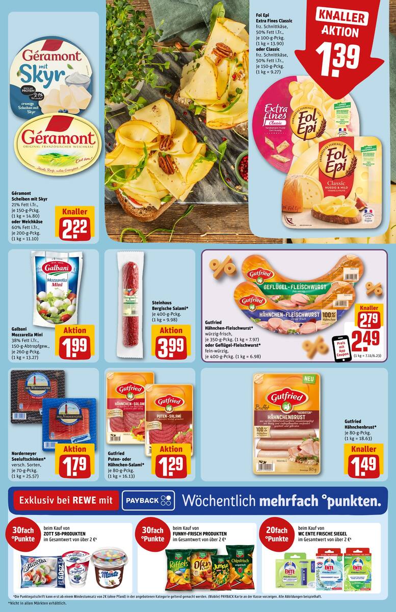 Rewe Center Prospekt Ab 21.10.2024 Montag 15 seite