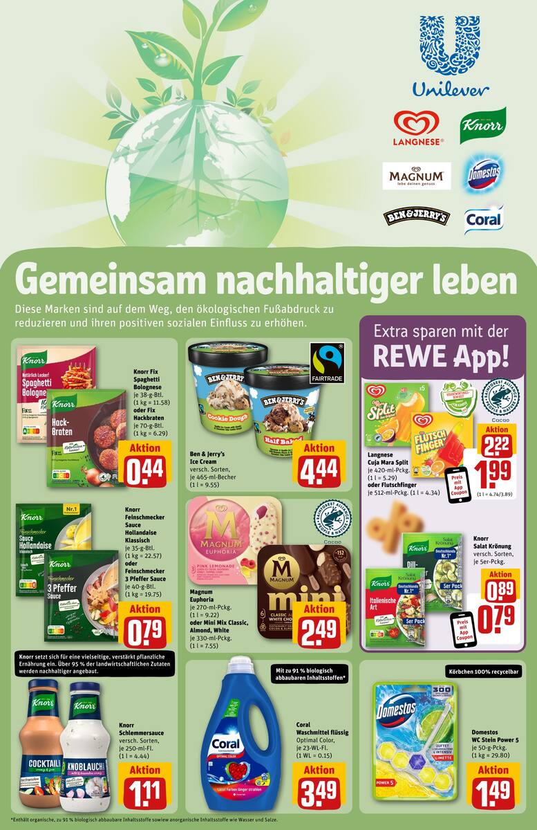 Rewe Center Prospekt Ab 21.10.2024 Montag 17 seite