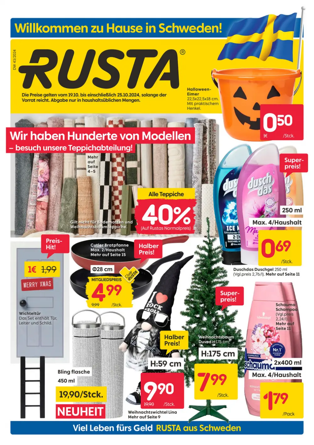 Rusta Prospekt Ab 19.10.2024 Samstag 1 seite