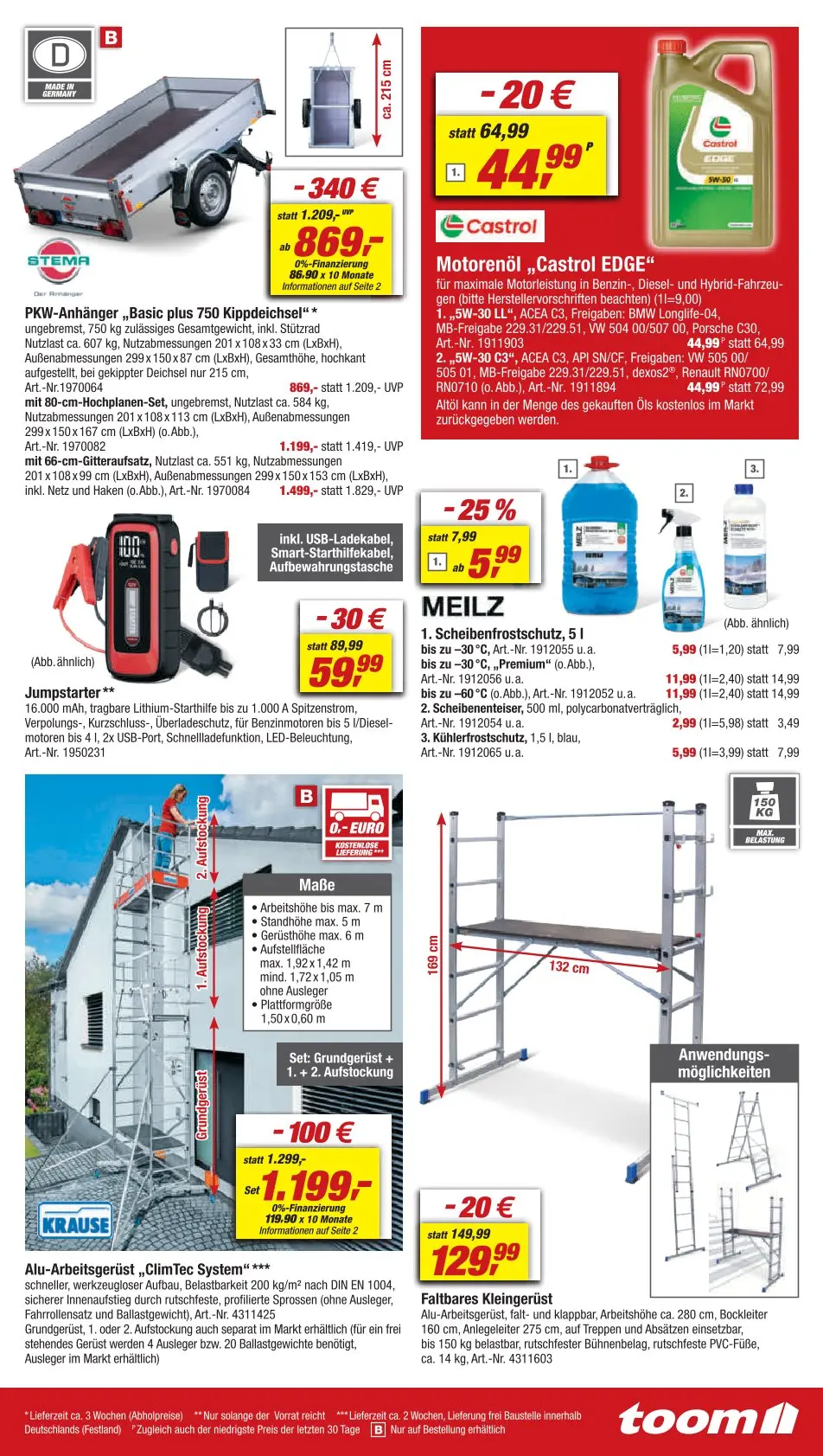 Toom Baumarkt Prospekt Ab 19.10.2024 Samstag 11 seite