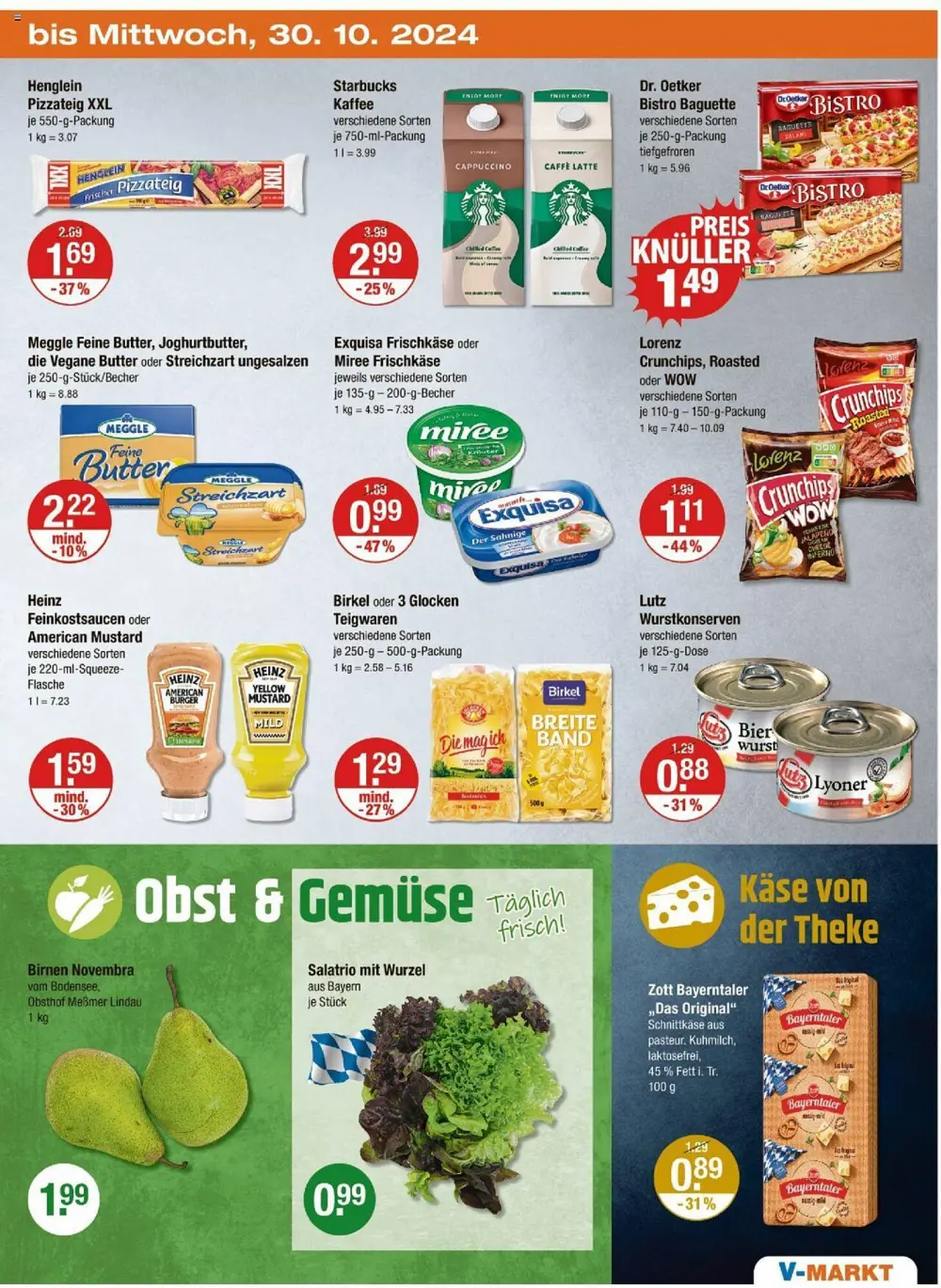 V Markt Prospekt Ab 24.10.2024 Donnerstag 23 seite