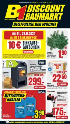 B1 Discount Baumarkt Angebote