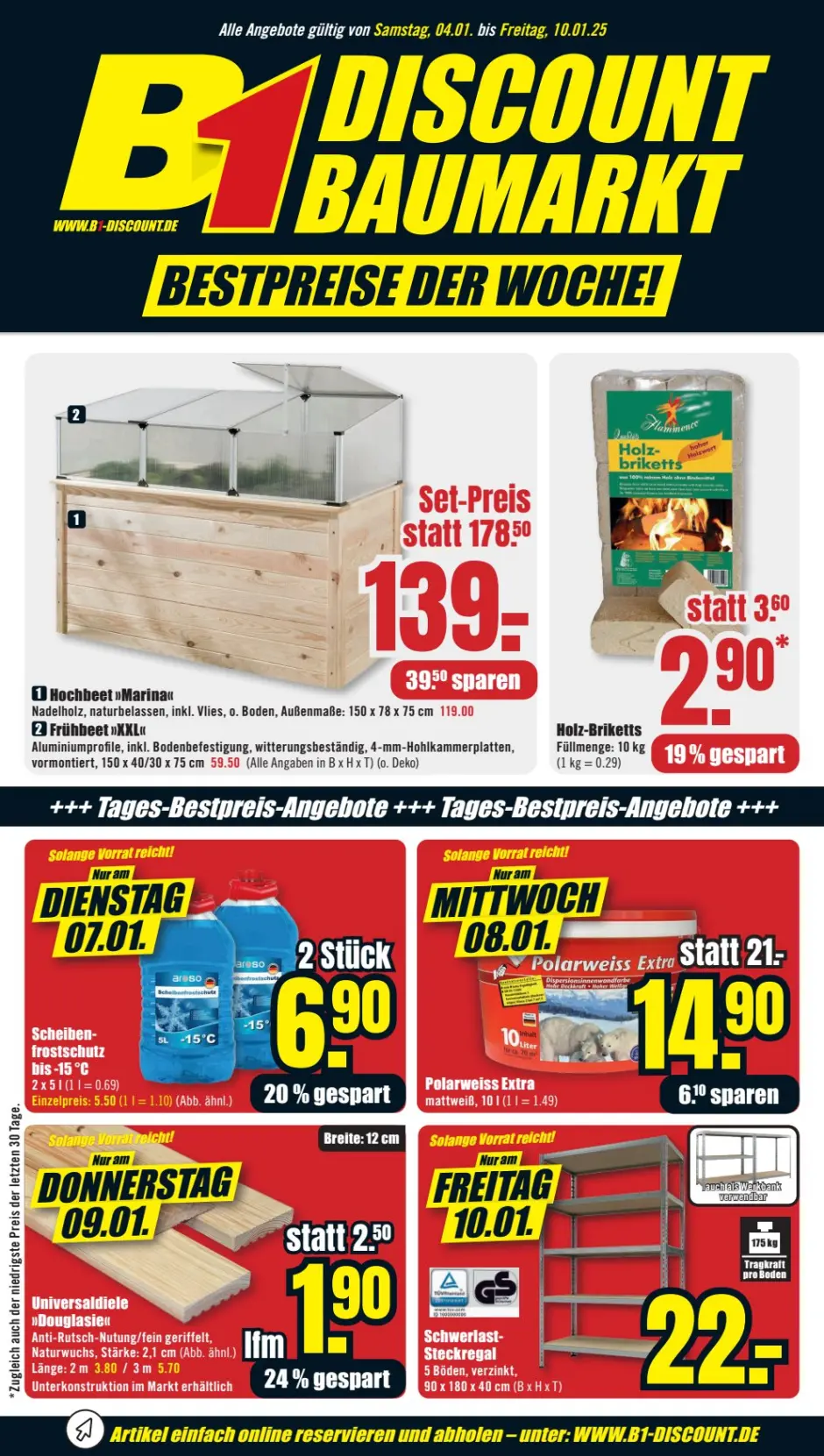 B1 Discount Baumarkt Angebote 1