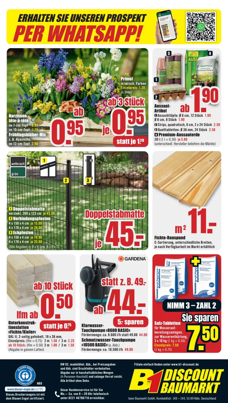 B1 Discount Baumarkt Angebote 6