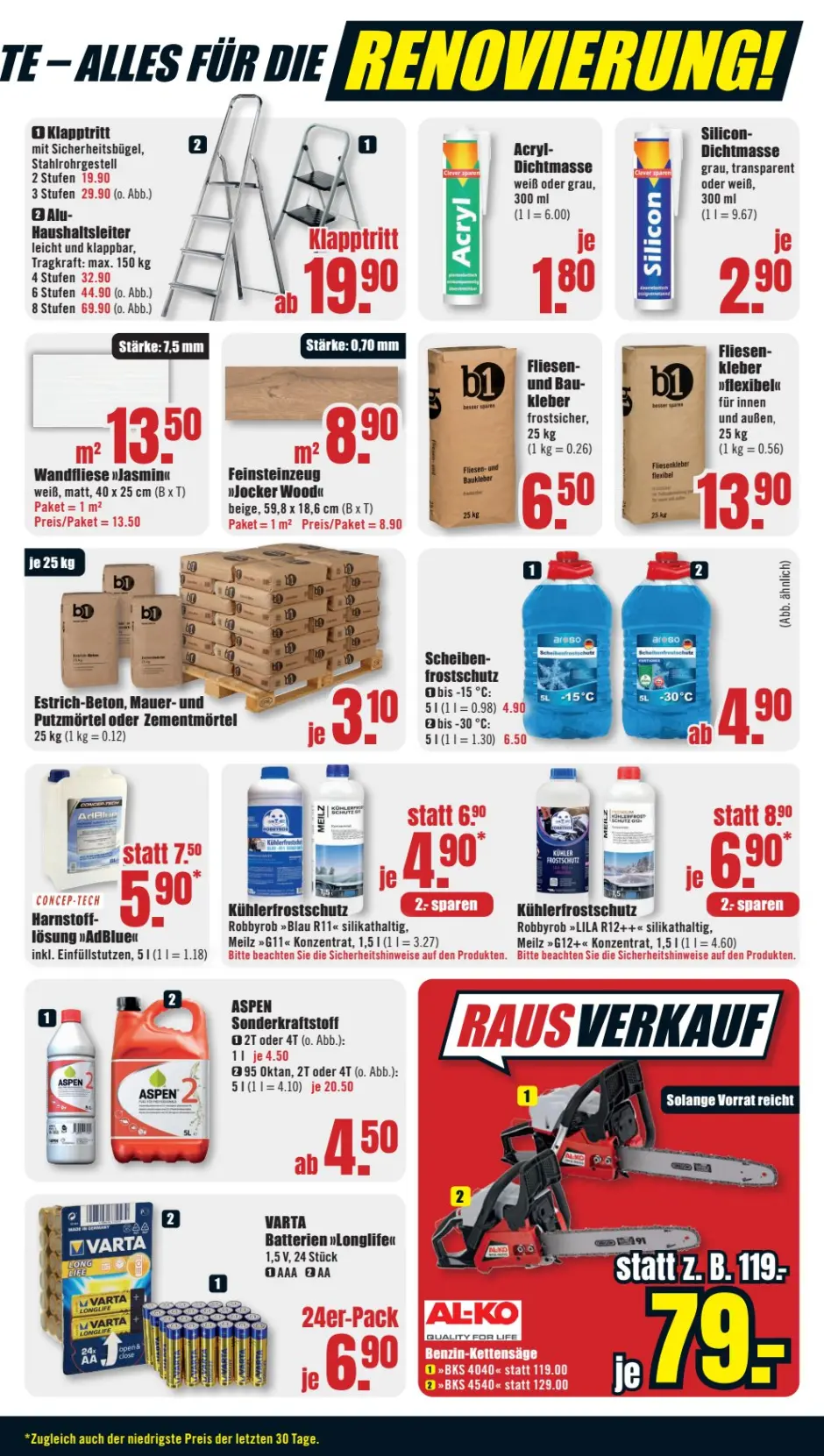 B1 Discount Baumarkt Prospekt 7