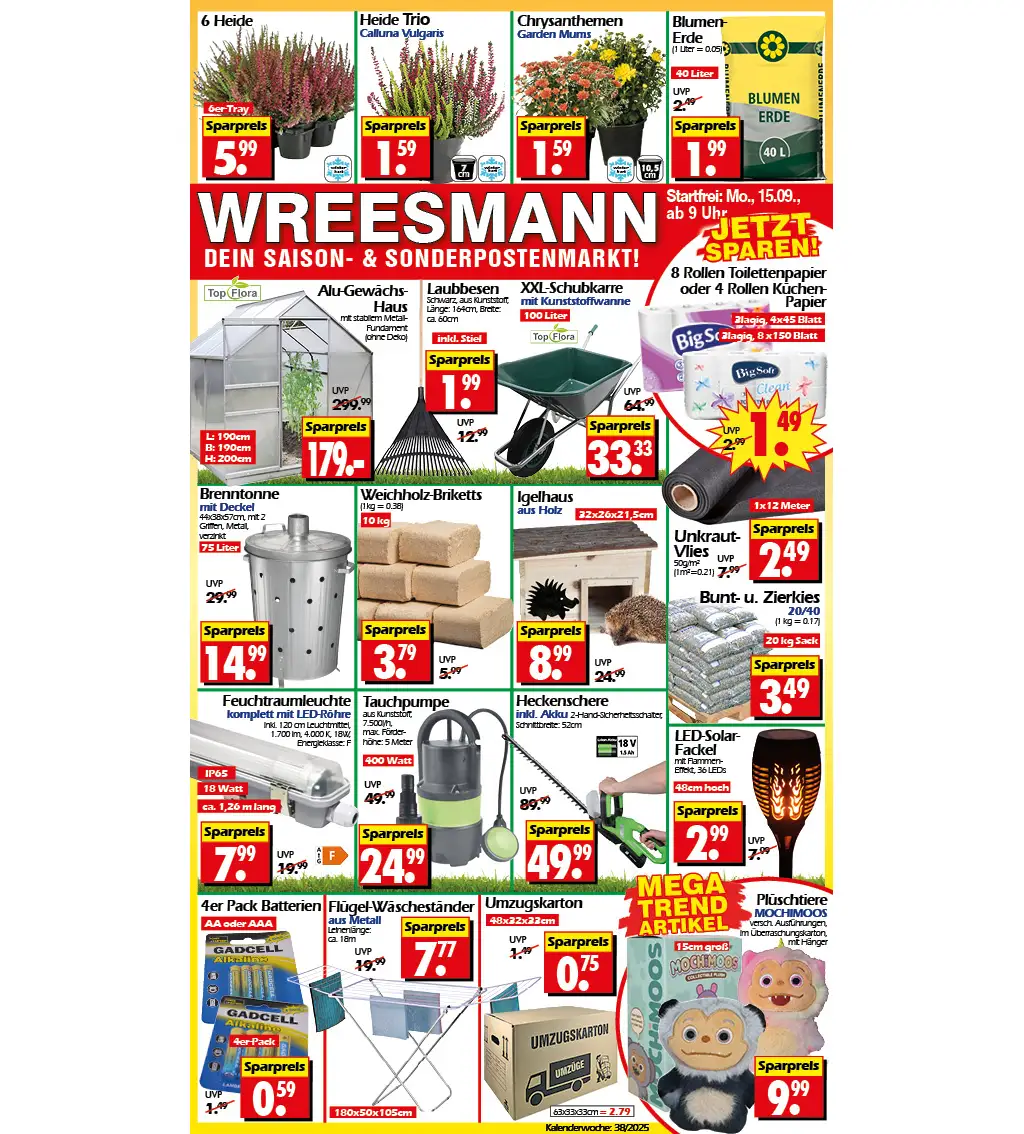 Wreesmann Prospekt - Seite 1