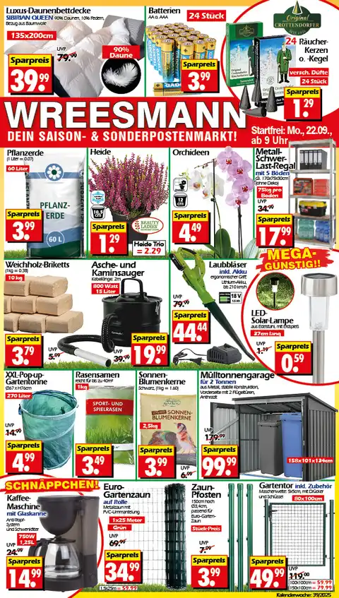 Wreesmann Prospekt Angebote - Seite 1
