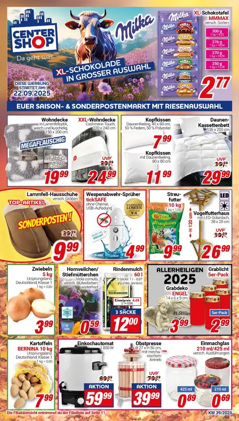CENTERSHOP Prospekt Angebote - Seite 1