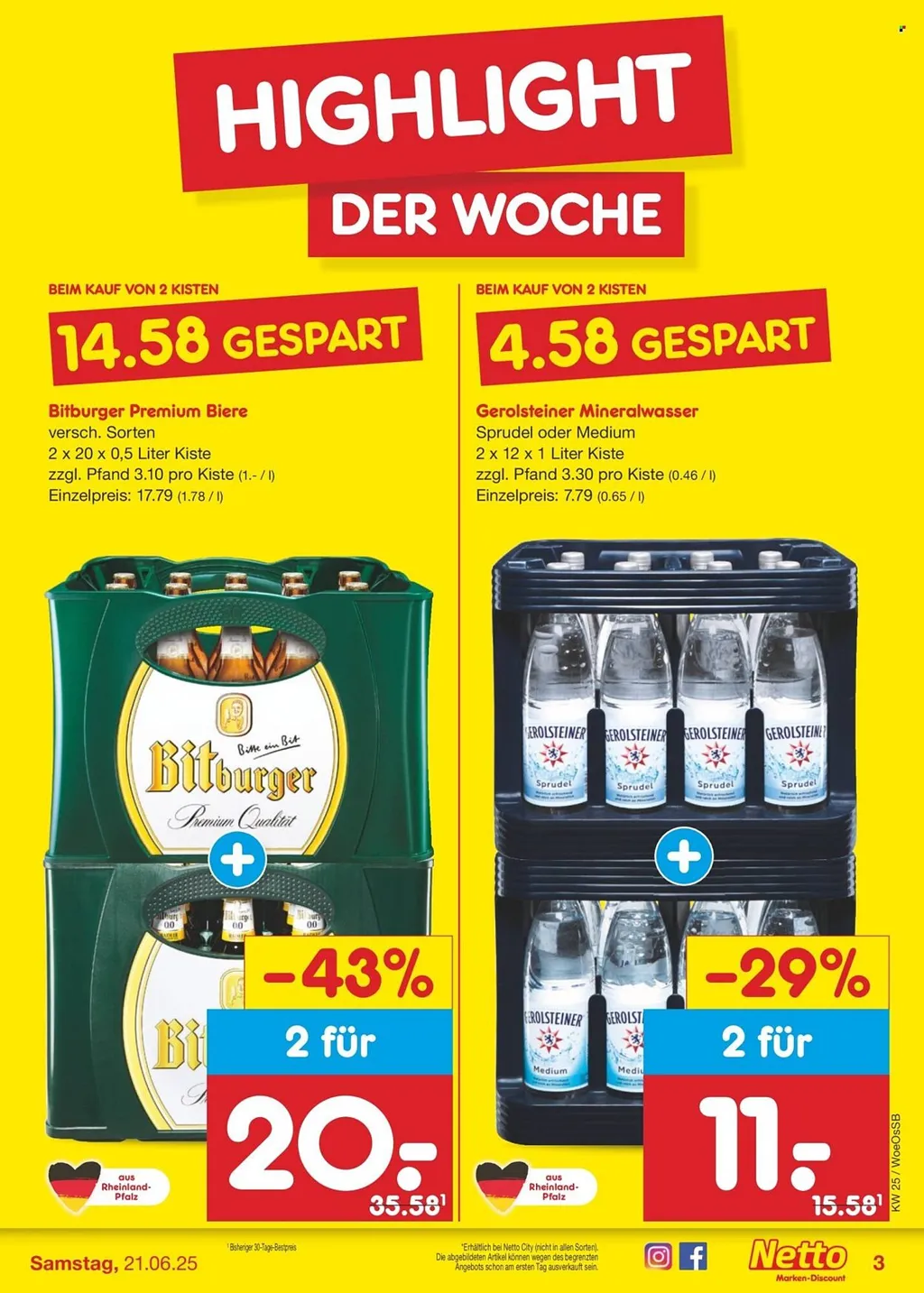 Netto Marken-Discount Prospekt - Sayfa 3 / 59